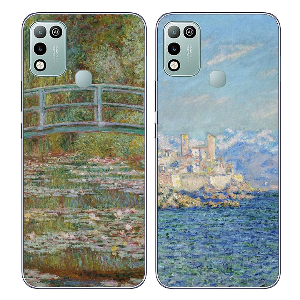Claude Monet Impressionism Painter Phone Cover for Motorola Moto G13 G14 G53 G54 G62 G72 G82 G84 E13 E20 G42 G32 G23 G22 Case