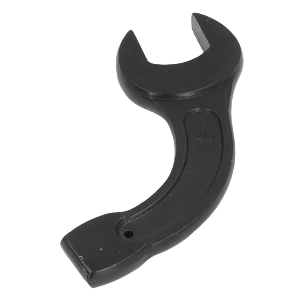 Open Tapping Wrench High Carbon Steel Heavy Duty Bent Handle Single Head Wrench for Repair Maintenance 46mm   1.81in