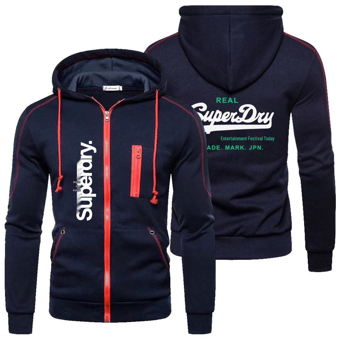 

Мужской комплект: Худи и свитшот с принтом от SUPERDRY M