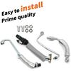 4PCS Turbocharger Oil Return Drain Line And Turbo Oil Feed Pipe Kit Compatible With Encore Sonic Cruze Trax 1.4L L4 55567067 55568031 55592600