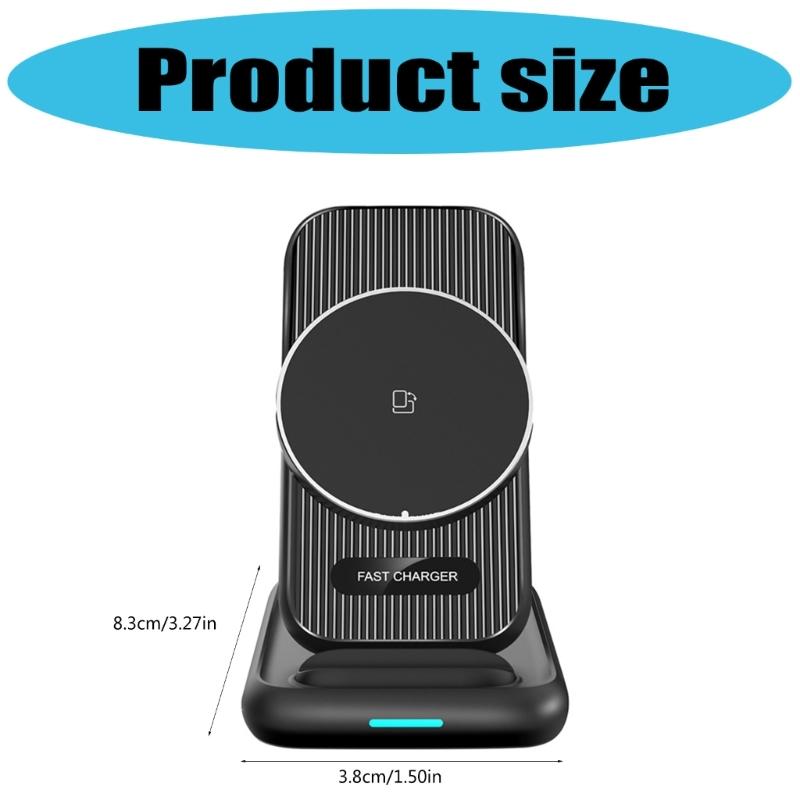 Multiple Gadget Energy Hub Simultaneous Wireless Energy Foldable Compact Designs For Smartphones Smartwatches Earphones