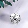 1/2/3Pcs Food Decision Dice Creative Food Decision Maker Stainless Steel Couples Food Decider Valentines Gifts for Women Men