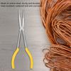 11  Professional Pliers Straight Long Nose Pliers Cable Wire Cutter Hand Cutting Tool