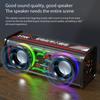 VAORLO 10W Transparentní Mecha bezdrátový Bluetooth reproduktor Zvuk Světlo Rytmus Subwoofer TWS Stereo Cyberpunk Music Center Volání handsfree