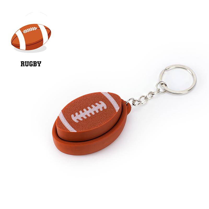 

Ball Keyboard Keychain Fidget Toys Push Bubble Stress Relief Sensory Toys Basketball Football Keyboard Clicker For Kids Adults DP2678-