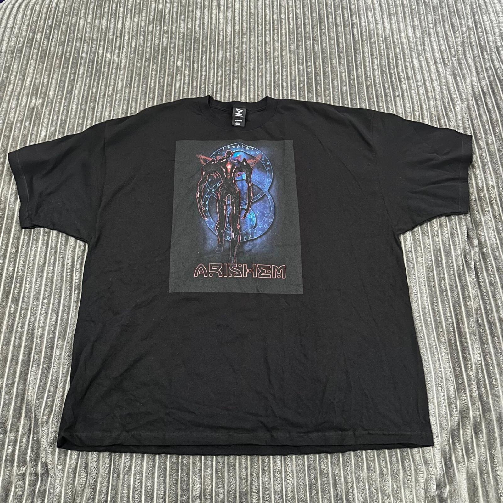 Arishem The Eternals Shirt Mens 3XL Black Marvel Short Sleeve Graphic Tee Comics 4XL