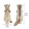 Ferret Plush Toy Ferret Doll Ferret Stuffed Plush Toy Throw Pillow Backrest Pillow Ferret Plush Doll for Bedroom Bed Sleeping Home Living Room Sofa Of