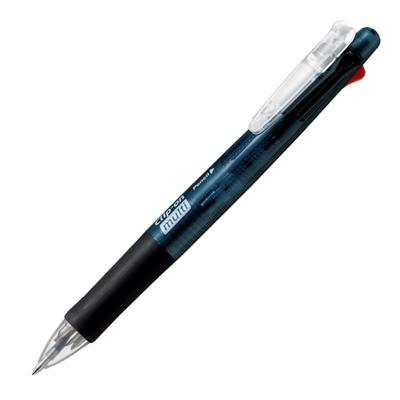 Długopis Zebra 4 kolory ostry wielokolorowy czarny 10 sztuk wielofunkcyjny + klips B-B4SA1-BK
