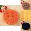Plush And Comfortable Round Corduroy Chair Pad Cushion For Tatami And Patio
