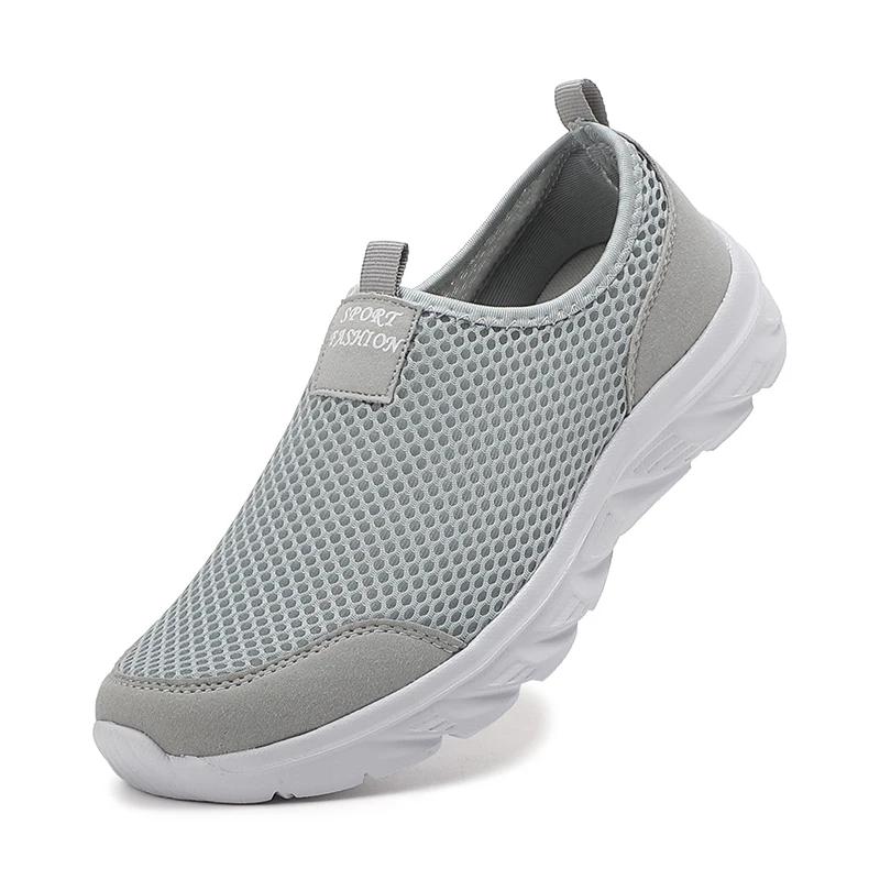 Men's Slip On Running Shoes Lightweight Breathable Mesh Non Slip Casual Sneakers for Workout Sports Tennis Training Man Shoes