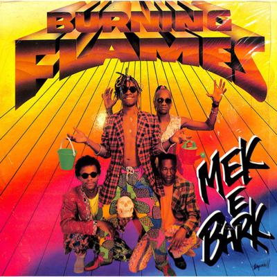 LP Record BURNING FLAMES - Mek "e" Bark BF0008 DR.G 1990 Non Japan Reggae, Ska & Dub Used