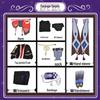 Genshin Impact Cosplay Costumes: Thunder Element Kuni Kunisaki & Wind Element Wanderer Scaramouche Anime Outfits