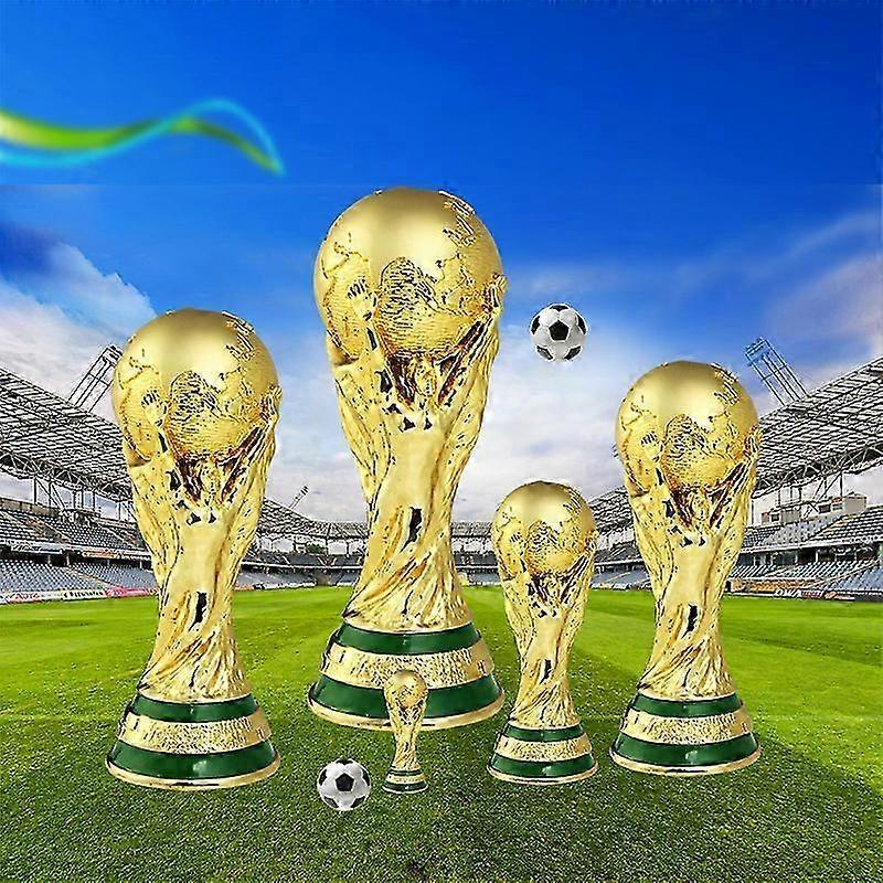 2025 8.2 VM i Qatar 2022 Replika Trofé – 21 cm Samlarutgåva, Fotbollens Främsta Globala Pris mindre