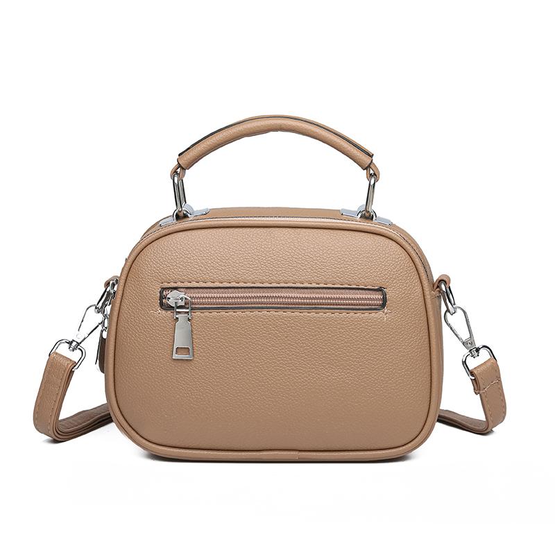 New Handbag Mini Small Round Bag Fashionable Shoulder Bag Simple Messenger Bag