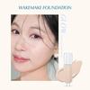 wakemake Water Glow Coating Foundation 22 Neutral Korean Cosmetics Liquid Moisturizing Dewy Skin Sheer Coverage Adherence Dry Combination