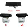 All Metal Tailgate Handle Compatible with Toyota Pickup 1989-1995 (Black)