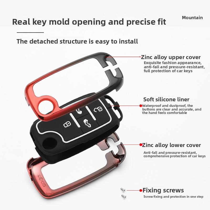 Für VOLKSWAGEN 3 4 Tasten Auto Schlüsselhülle Abdeckung Für VW Volkswagen Golf 7 MK7 Tiguan MK2 Seat Ateca Leon FR Ibiza Skoda Octavia Kod