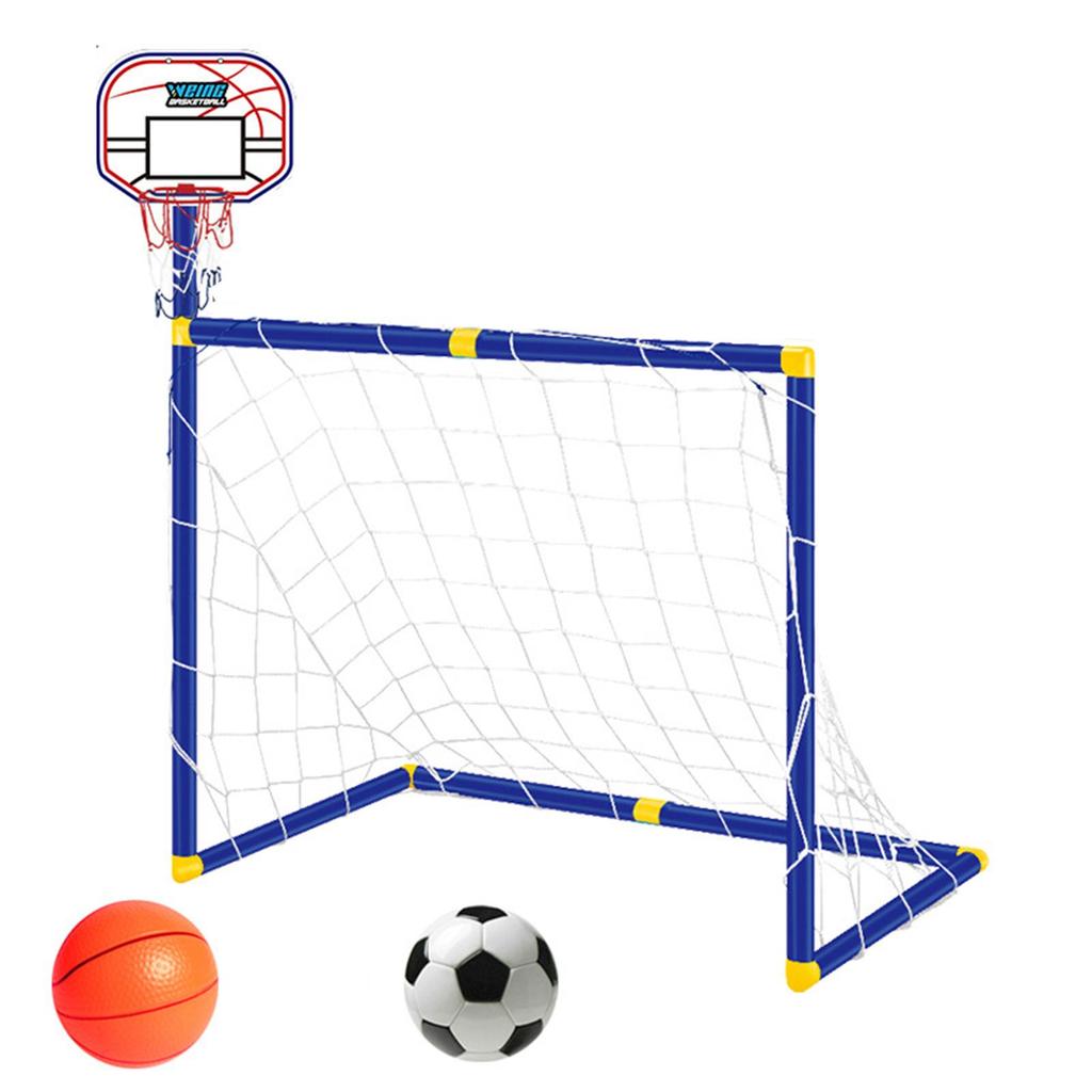 for Kids: Basketball Hoop And Soccer Goal Combo