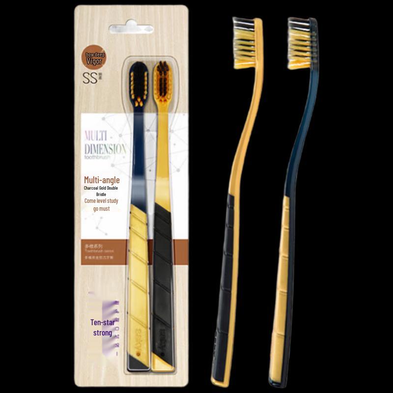 Shuke Multi-dimensional Carbon Gold Toothbrush
