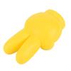 Cute Victory Finger Car Antenna Topper Eva Decorative Car Topper Balls Yellow