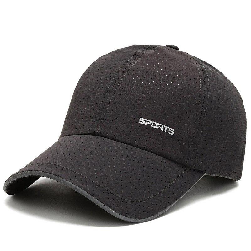Northwood Breathable Sports Summer Cap Women Mens Baseball Caps Holes Fast Dry Sun Hats Hip Hop Snapback Trucker Cap