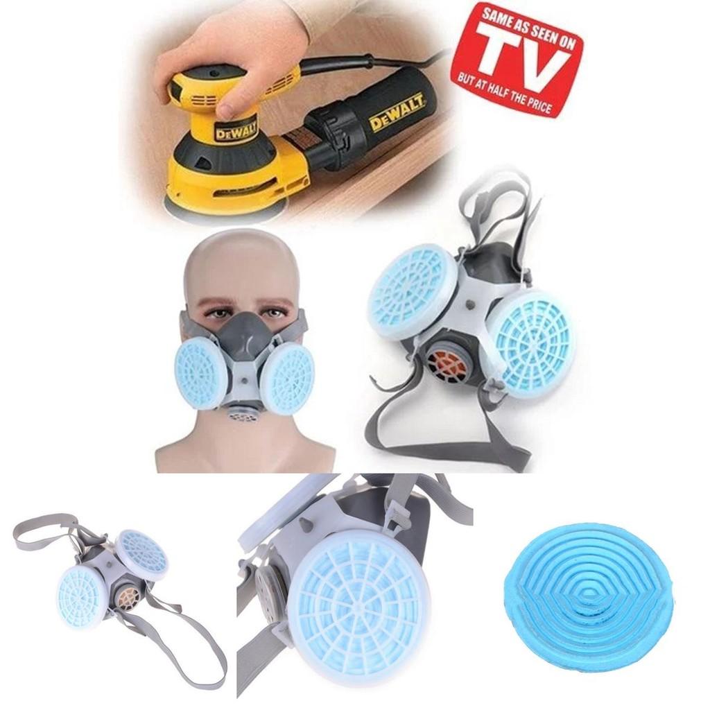 Premium Quality Dust Mask Protection Gas Mask With Anti-fog Design For Comfort