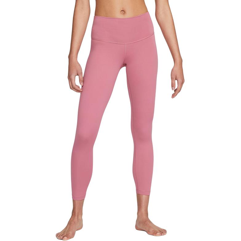 

Nike High Waist Solid Color Fashion Simple Sports Long Pants Women bottoms Pink DM7024-667 XL