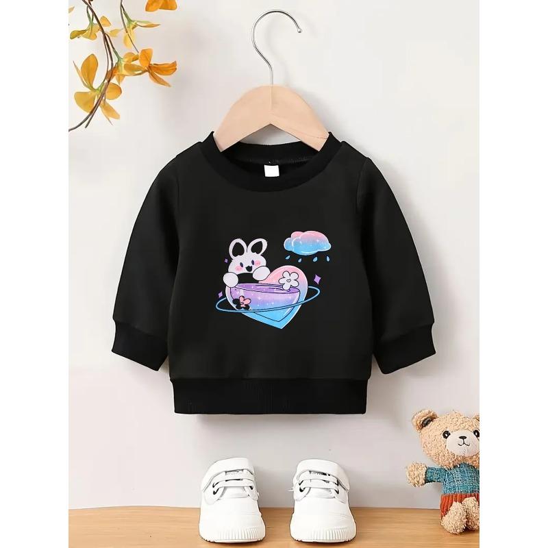 Kids Sweatshirt, Brightly Colored Print Pattern, a Comfortable And Skin-Friendly Round-Neck Lightweight Sweatshirt ,Casual Daily Sweatshirt
