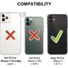 for iPhone 11 Case with Card Holder, Credit Card Slot Protective Wallet Case- Black
