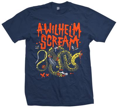 A Wilhelm Scream Band Retro Heavy Cotton Navy All Size T Shirt UR247 Unisex T-Shirt
