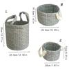 Spring Flower Storage Basket High Beauty Home Fabric Fresh Fragrant Portable Foldable Storage Basket