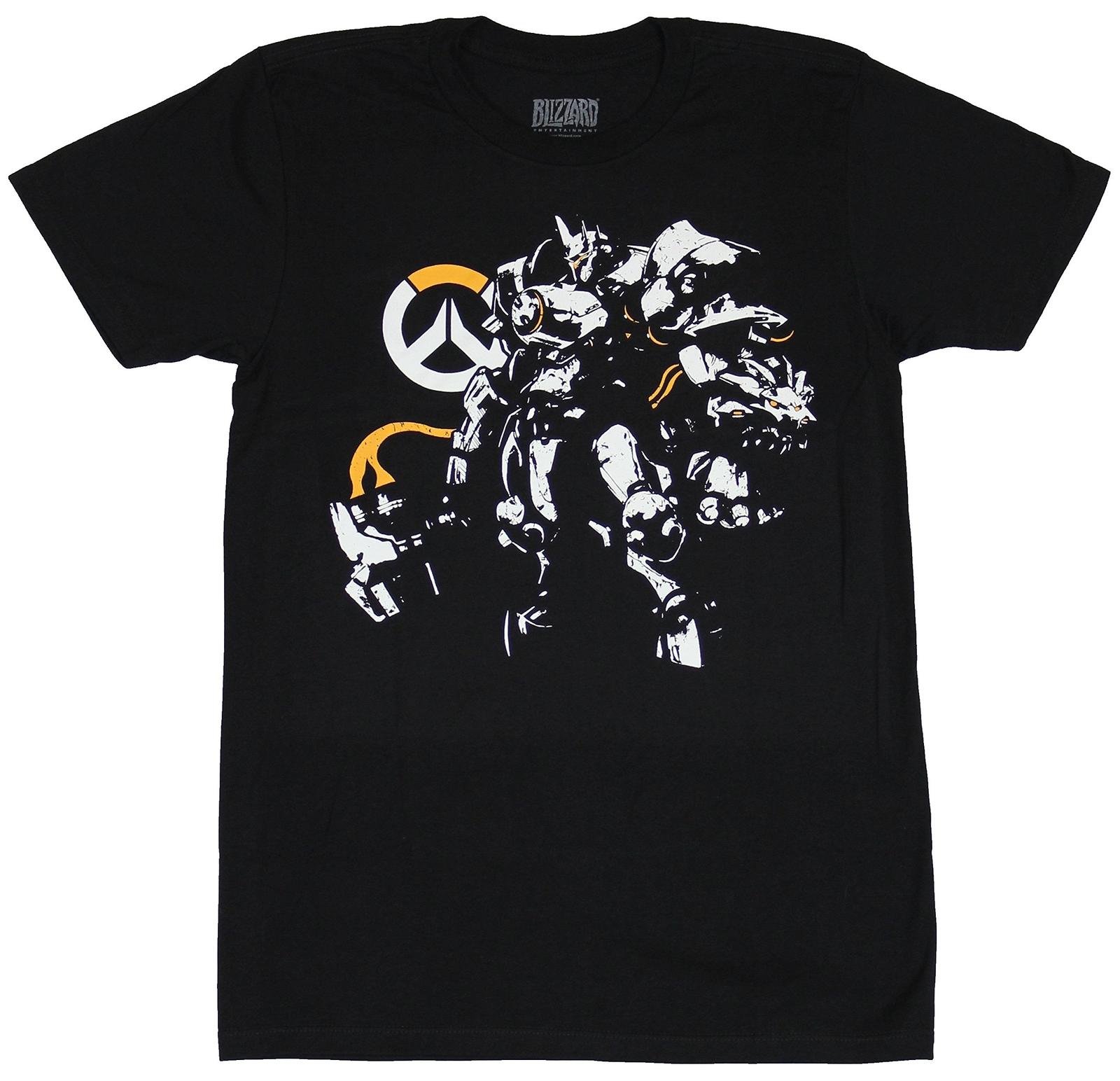 JINX Overwatch Men s Justice Will Be Done Premium Cotton T-Shirt L