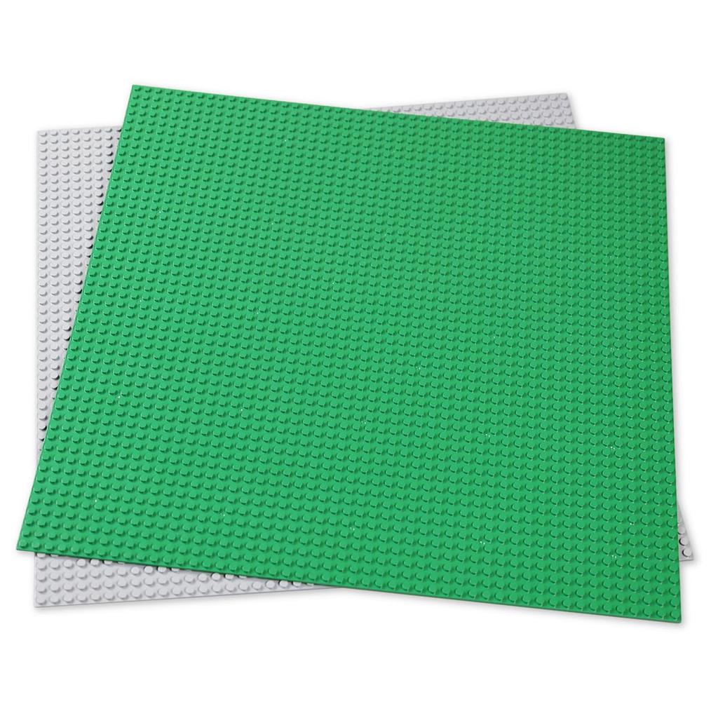 Podložka Extra Velká Kostková Deska Klasická Kompatibilní 50 x 50 Výstupků Zelená (1 list)