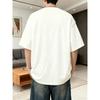 European Size Heavyweight Pure Trendy Print Short-Sleeve T-Shirt for Men, New Summer Casual Versatile Outdoor Sports Breathable Top