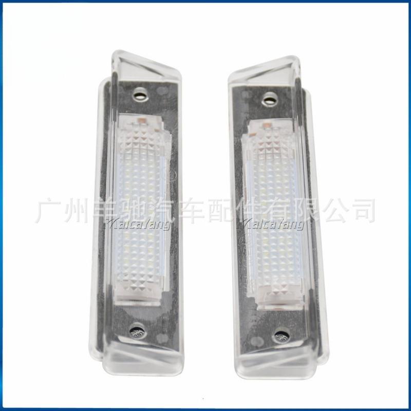 LED Rear License Plate Light Compatible with Mercedes SL R129 E S124T 1985 1996 High Quality Car Accessories tallation Kit