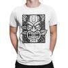 Tiki Woodcut Polynesian Tropical Hawaiian Party Luau Island T Shirt for Men Cotton Fashion for Male TShirt Crewneck  Tees Gift