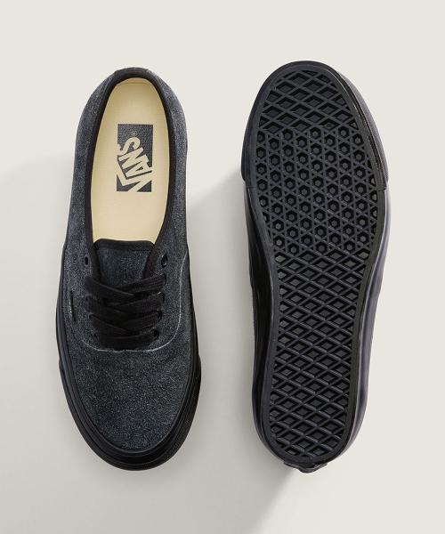 [Vans] Premium Authentic 44 LX - (Long Hairy Suede) Black VN000EBNBKA1