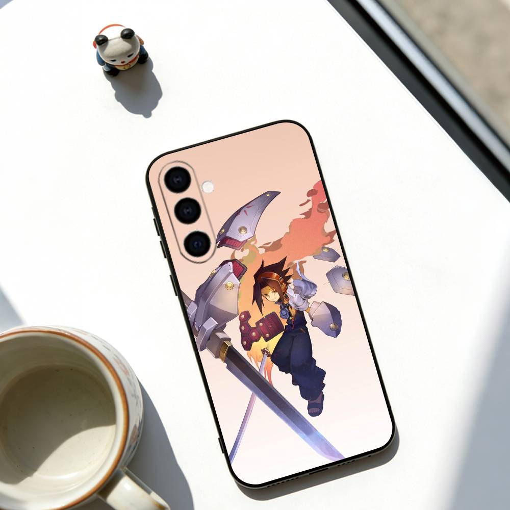

Shaman King Phone Case For Samsung Galaxy A73,A72,A71,A70,A53,A52,A51,Soft Black Cover Samsung a51 4g