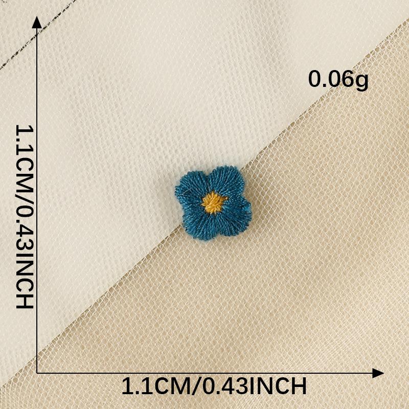 Computer Embroidery Label Hair Accessories Accessories Cherry Lace Embroidery Stickers Diy Patches Clothing Accessories Cloth Labels Cloth Stickers