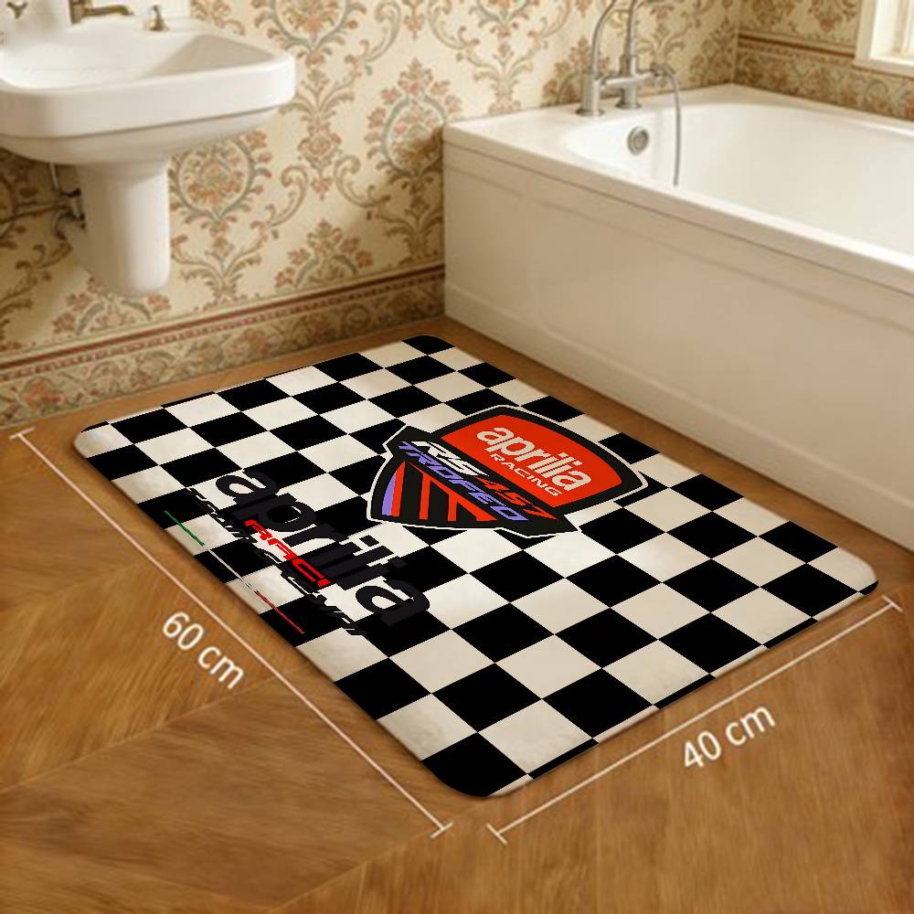 A-ApriliaS Logo Door Mat Washable Non-Slip Living Room Sofa Chairs Area Mat Kitchen Doormat Area Rug