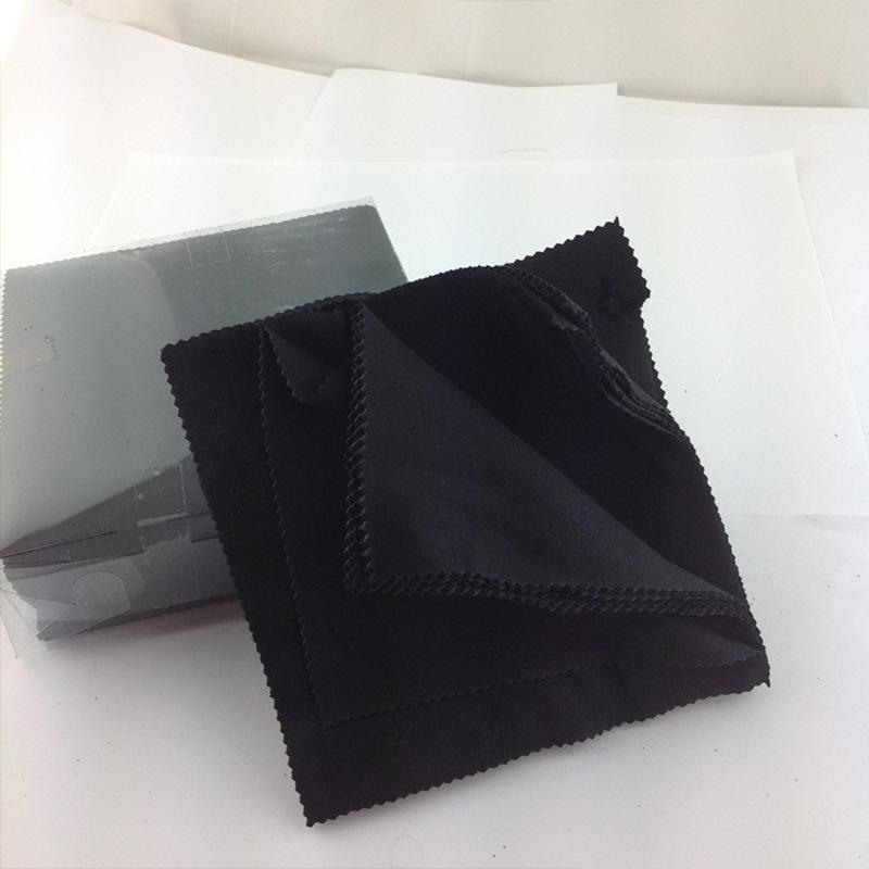 

Three-Eye Fine Fiber Logo Glasses Cleaning Cloth 12.5x12.5cm for Sunglasses Lens Wiping 12.5*12.5 (100 pcs) чёрный