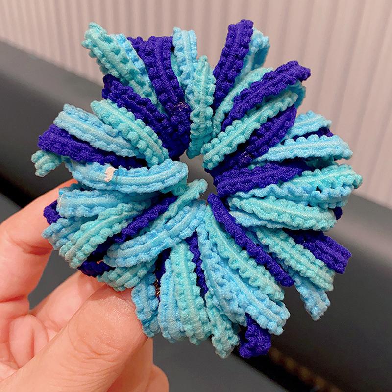 50pcs Girls Candy Color Hair Ties Elastic Hair Band Baby Cute Trendy Comfortable Headwear Hair Ties Kid Hair Accessories