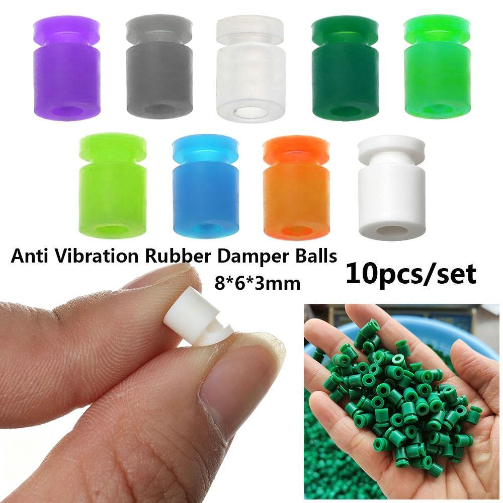 10pcs 8*6*3mm Rubber Damper Balls Silicone Silencer For F4 F7 Flight Controller/FPV Quadcopter