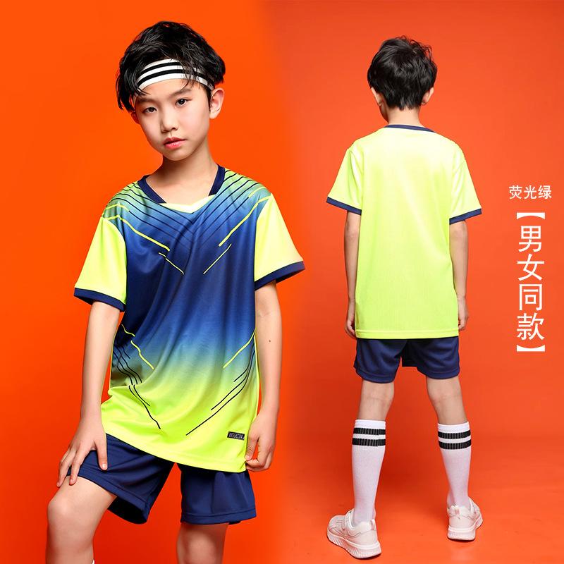 Group Buy: Children's Table Tennis Badminton Shirts, Training Team Uniforms, Quick-dry Breathable Men's and Women's Competition Short-sleeved Tennis 