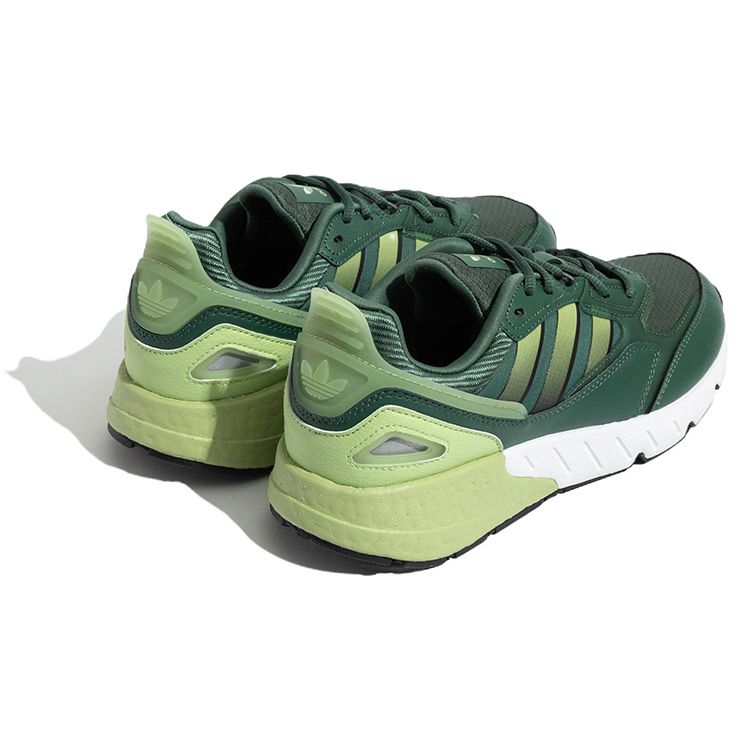 Adidas Originals ZX 1K Boost 2.0 Casual Running Shoes Unisex Sneakers Green GW6797