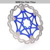 Plaquettes de Frein Flottantes pour Disque de VTT et Vélo Électrique - Rotor 160/180mm Équipement de Cyclisme