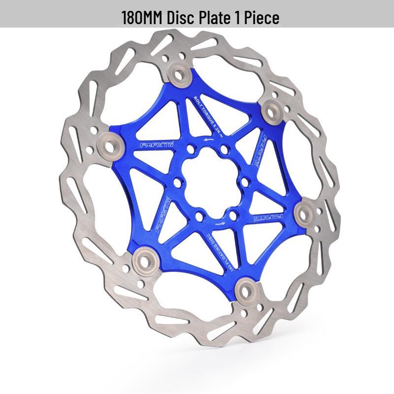 Plaquettes de Frein Flottantes pour Disque de VTT et Vélo Électrique - Rotor 160/180mm Équipement de Cyclisme