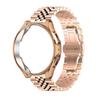 Steel Strap+ Soft TPU Case for Samsung Galaxy Watch 4 5 Pro 6 44mm 40mm 45mm Stainless Steel Bracelet 45mm 41mm 4 6 Classic