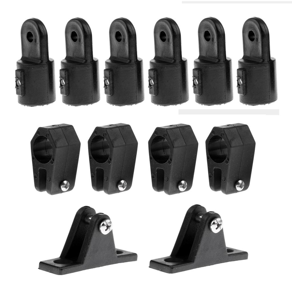 

12 Pcs Nylon Marine Boat Bimini Top Hardware Fittings Set Eye End Cap/Jaw Slide Pipe Clamp & Deck Hinge Boat Accessories Marine China Mainland
