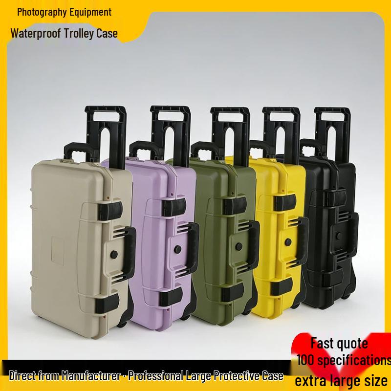 Large IP67 Waterproof Protective Tool Case with Sponge Insert